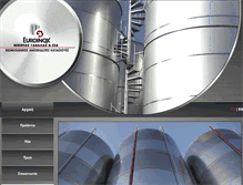 Tablet Screenshot of euroinox.gr